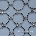 mesh anello metallico decorativo di interior design